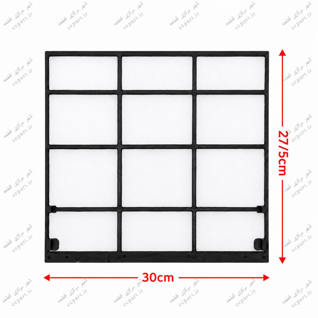 فیلتر پنل کولر گازی 27.5×30